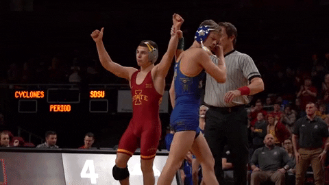 celebration win GIF by CyclonesTV