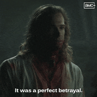 Interview With The Vampire Shrug GIF by Anne Rice's Immortal Universe