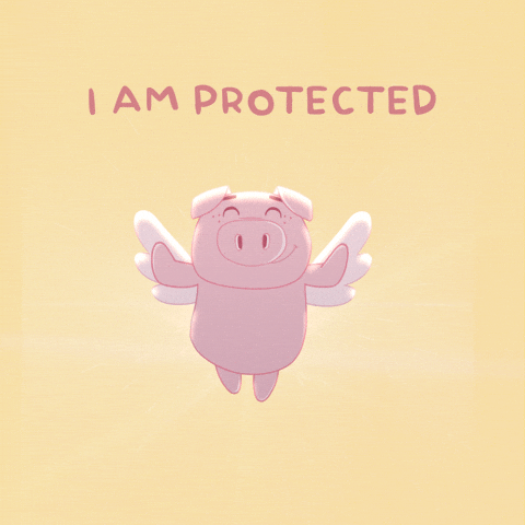 Flying Pig GIF by PositivelyPigasus