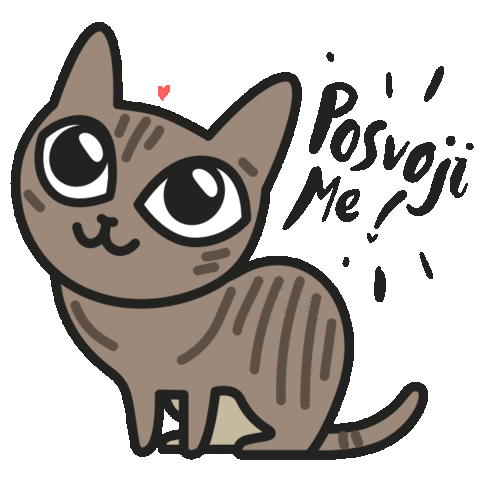 leavuc giphyupload cat kitten adopt Sticker
