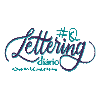 Lettering Sticker
