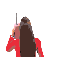 Phone What Sticker by Fantastic3dcreation