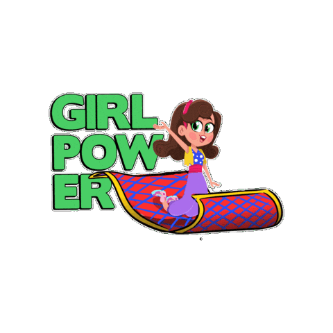 Fly Free Girls Rule Sticker by Cool School