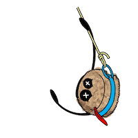 Monster Hello Sticker by 8BPLUS