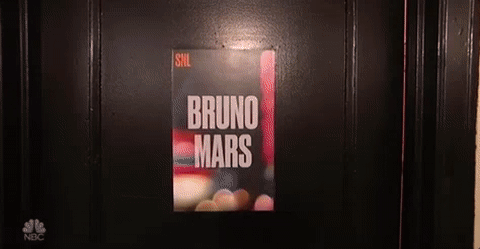 bruno mars snl GIF by Saturday Night Live