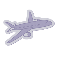 FlightFuelCoffee coffee flight slay bestie Sticker