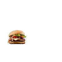 Food Burger Sticker by Golden360
