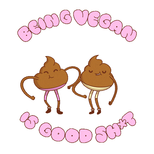 Plant Based Diet Friendship Sticker by PETA