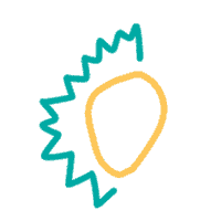 Color Tricking Sticker by Circus Zonder Handen