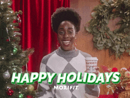 Happy Holidays GIF by Moxifit Body Fuel