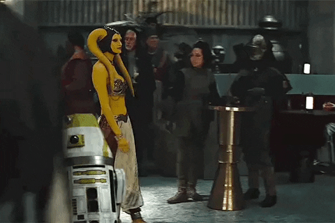 nicolewalker5e0a star wars actress disney plus book of boba fett GIF