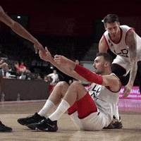 thelondonlions picking up sam dekker help me up i got you bro GIF