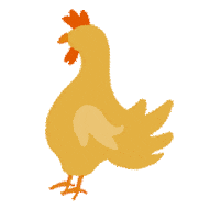 naturesupplyco nature chicken eggs chick Sticker
