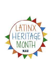 hnymlkT ñau latinxheritagemonth naucomm nausocsocial Sticker