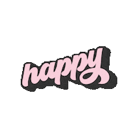 Happy Birthday Smile Sticker