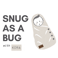 kuraorganics organic kura snug its here Sticker