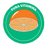 elguiso orange laranja vitamina suco de laranja Sticker