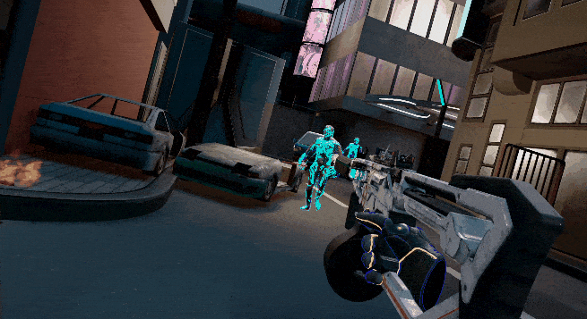 Vr Cyberpunk GIF by QuantumGame