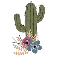Cactus Arizona Sticker by Schoolgirl Style Classroom Decor