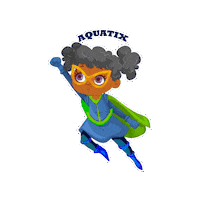 Aquatixclub piscina aquababy aquatix aquatixclub Sticker
