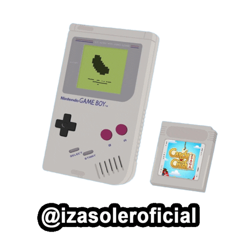 Game Boy Nintendo Sticker by Izasoler