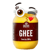 bennialimentos ghee benni manteiga ghee ghee benni Sticker
