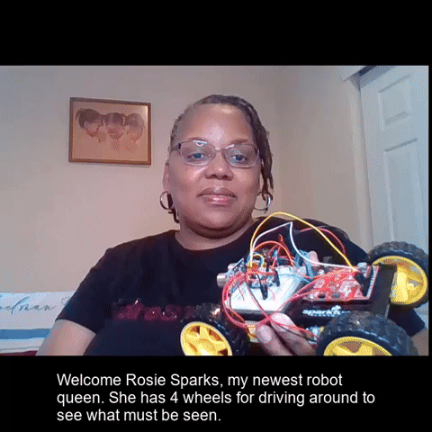 Robot Slam Poetry: Rosie Sparks