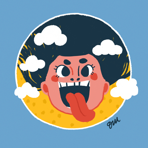 Happy Fun GIF by Denyse®