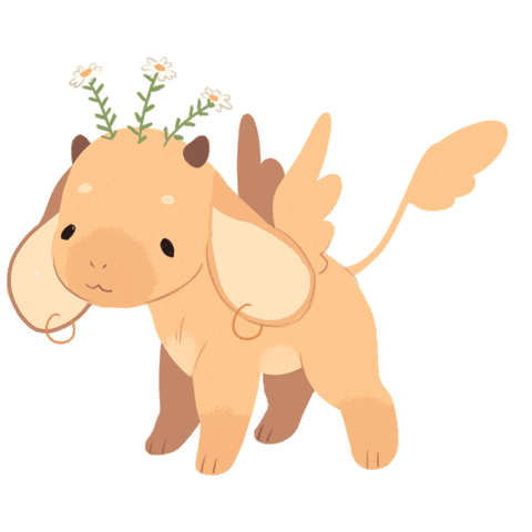 Sweety Camomille Sticker by Bliss Editions