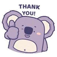 Thanks Thank You Sticker