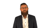 neos_steiermark glasses beard bart politik Sticker