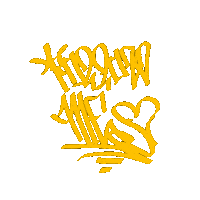 Follow Me Art Sticker