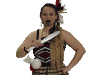 TeMatatiniAotearoaKapaHaka maori aotearoa haka kapa Sticker