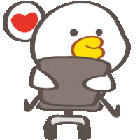 開心 Love Sticker