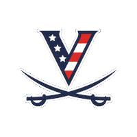 4Th Of July America Sticker by University of Virginia