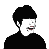 Fun Laughing Sticker