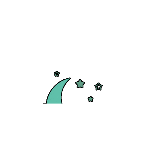 Good Night Love Sticker by Odesia Vacances