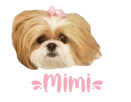 Dog Mimi Sticker