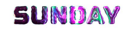 Sunday Word Sticker