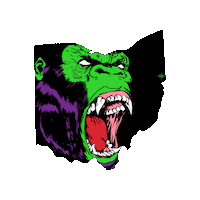 GorillaJoePrinting joe company gorilla printing Sticker