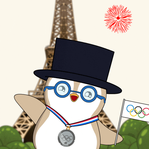 Olympic Games Sport GIF by Pudgy Penguins
