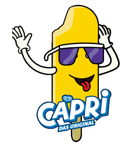 Langnese giphyupload popsicle capri eisamstiel Sticker