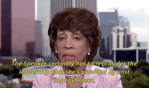 news giphyupload giphynewsuspolitics maxine waters GIF