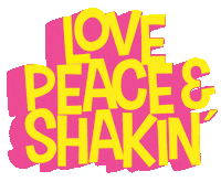 Peace Love Sticker by The Yeah Blend