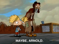hey arnold nickelodeon GIF