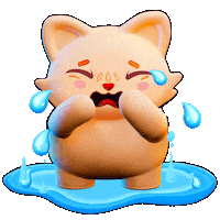 Sad Tears Sticker by SuperChampsHQ