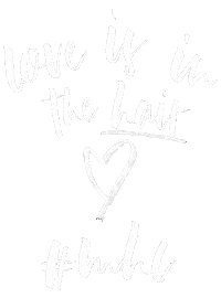 Love Is In The Hair Sticker by Manos Haute Coiffure