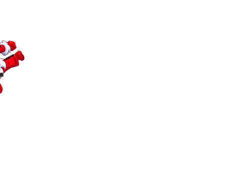 Christmas Kicking Sticker by Verve Taekwondo