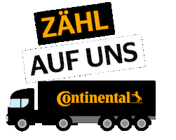 Delivery Truck Sticker by Continental