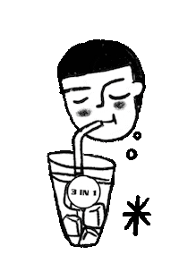 milk drinking Sticker by Nissa_mirum